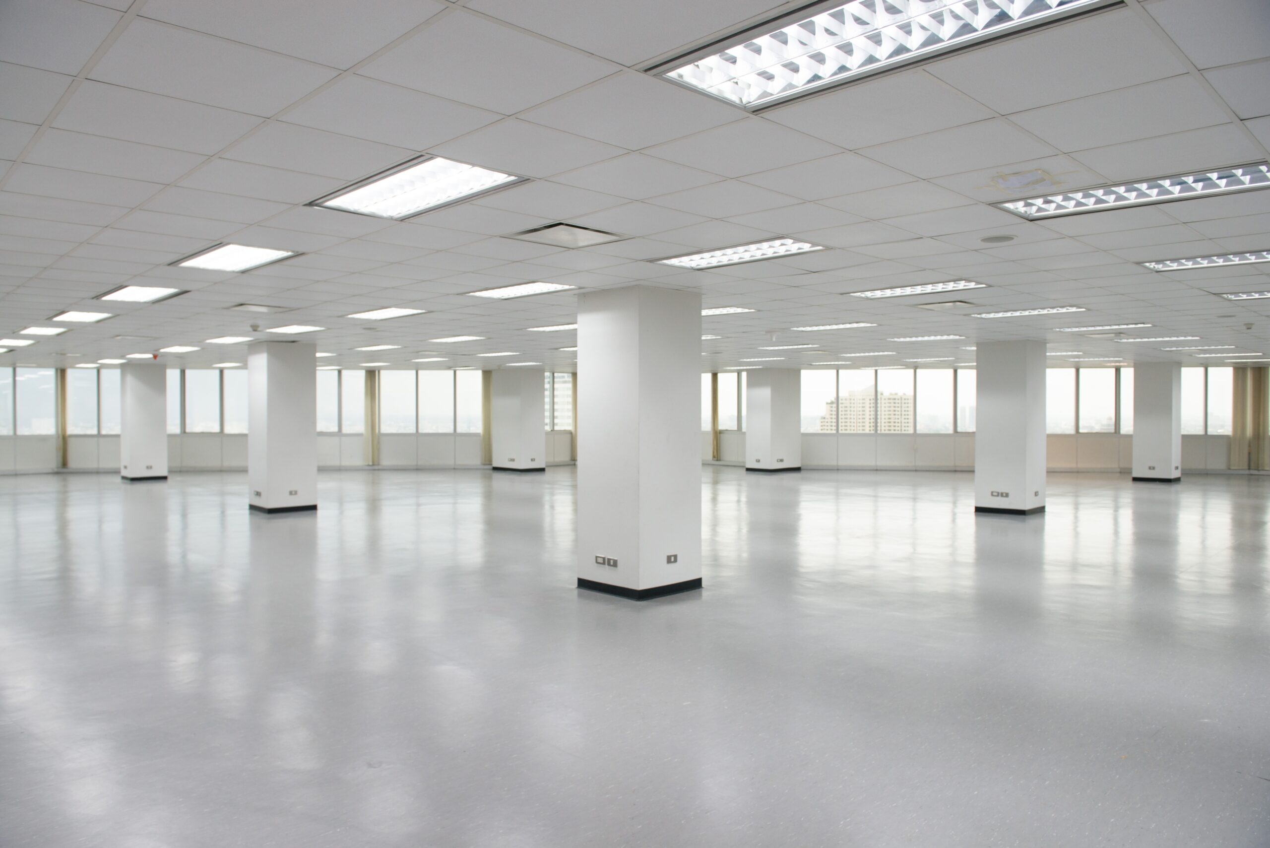Empty managed office