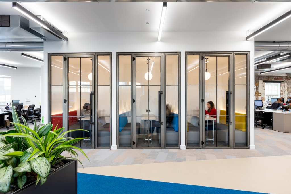Quiet zone in office space