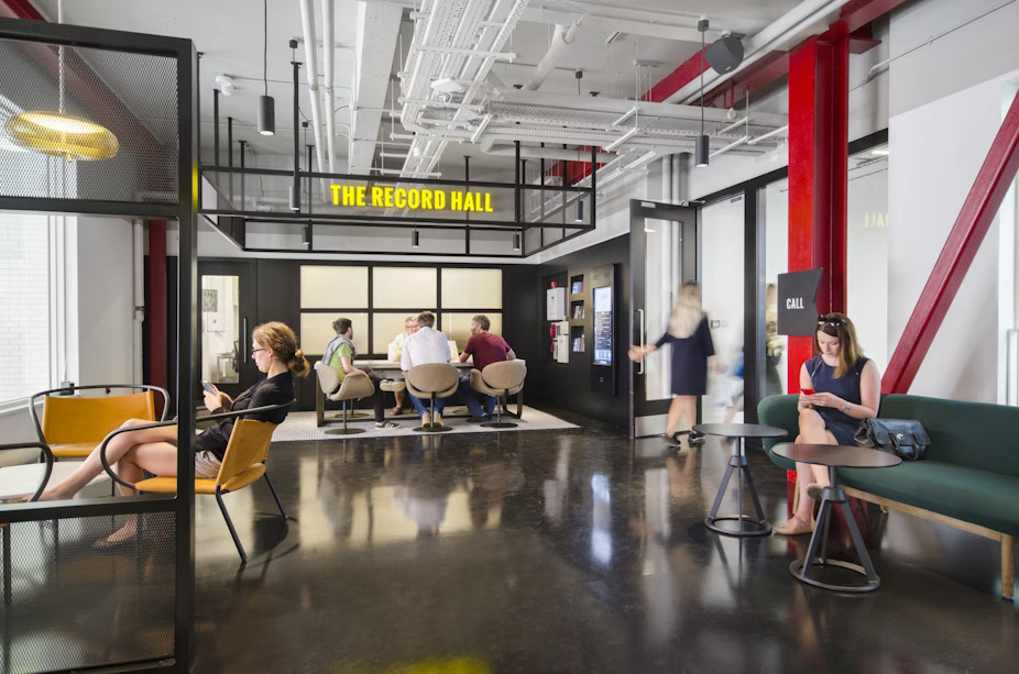 The Record Hall office space, London